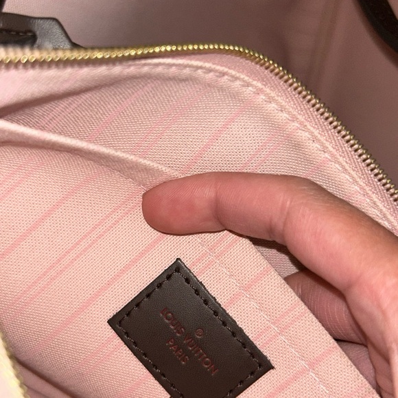 Authentic Louis Vuitton Neverfull MM pink interior set - Picture 4 of 11